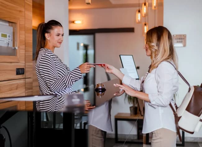 Hospitality reception